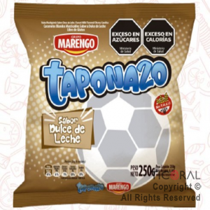 GOLO CARAMELO TAPONAZO MASTICABLE DULCE DE LECHE 100 UNIDADES 250 GR x 1